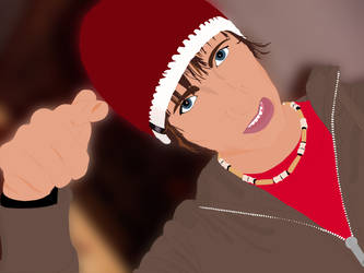 Vectorised picture of myself.