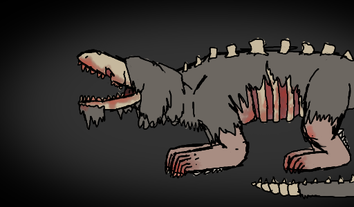 NiTr0z على X: Scp-682, The Hard To Destroy Reptile #monster