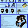 Reference Sheet Of Darcy The Hedgehog