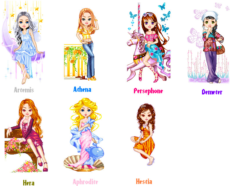 Greek Goddesses 2