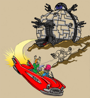 The Technodrome In Progress