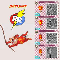 Animal Crossing: New Leaf QR Dale's Shirt