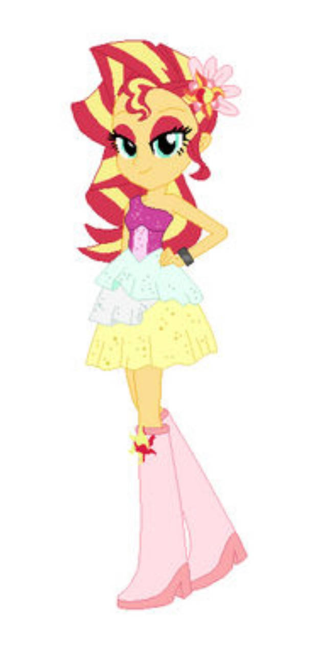 Sunset Shimmer's Fall Formal dress (Rarity) by ForeverFireNinjaFan on ...
