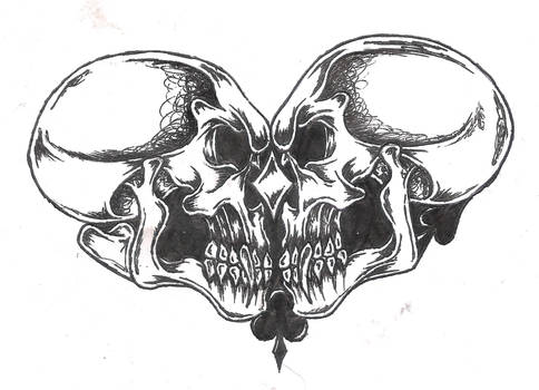 Heart Skull 3 001