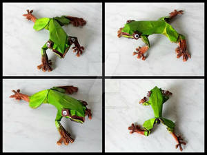 Origami Treefrog