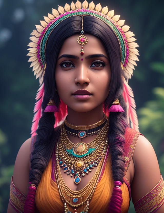 Indian Princess by cellsinterlinked2077 on DeviantArt