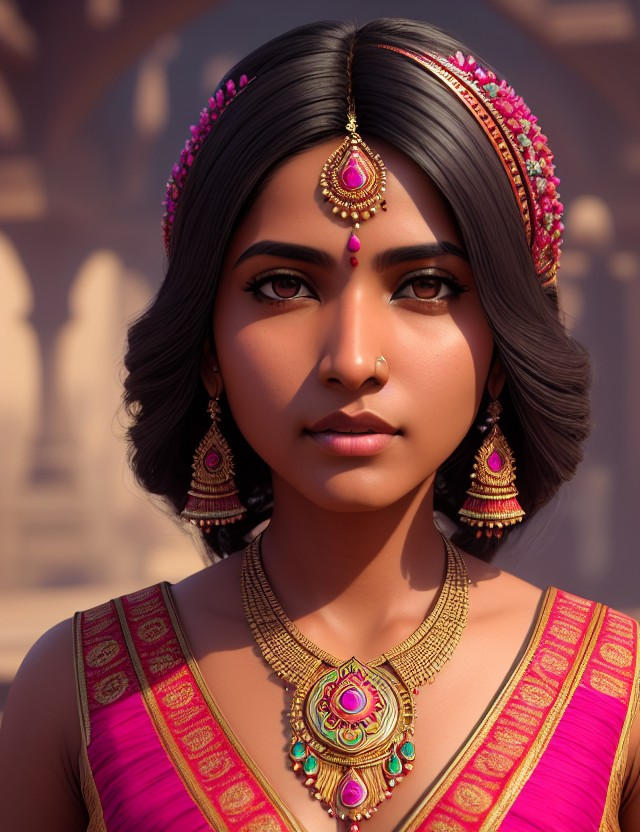 Indian Princess by cellsinterlinked2077 on DeviantArt