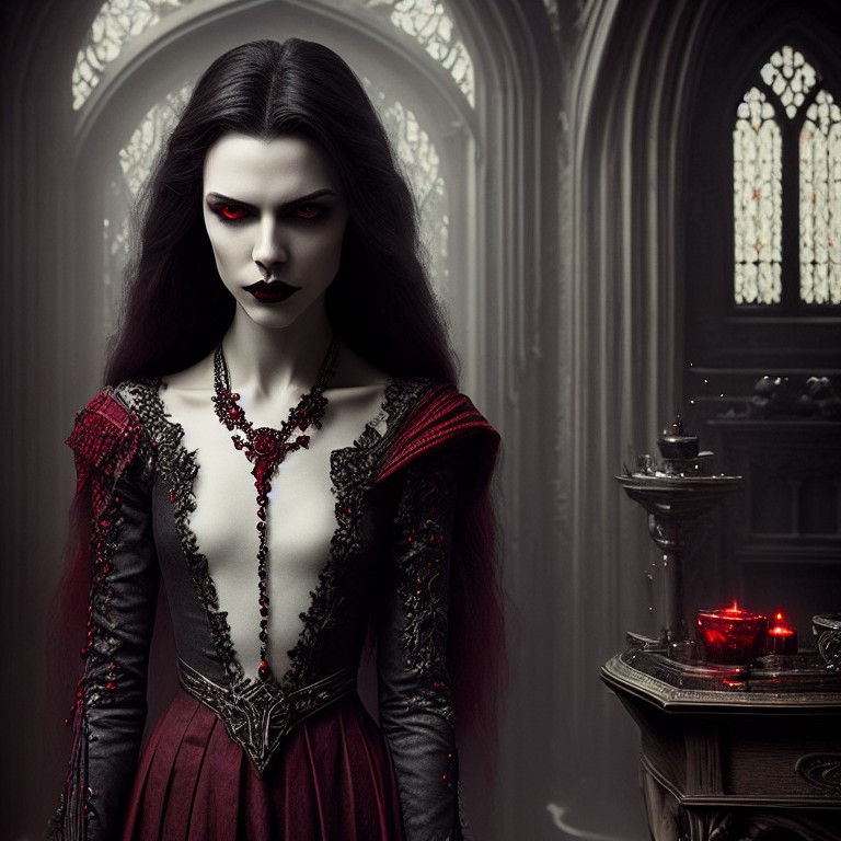 Vampire Girl by Poisoner on DeviantArt