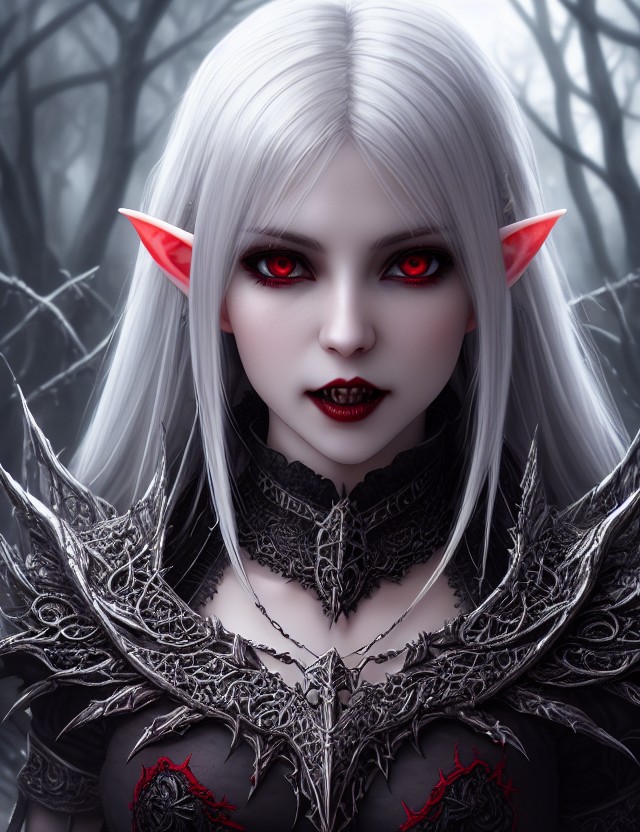Vampire's Seduction: Forbidden Love by interlinkedai on DeviantArt