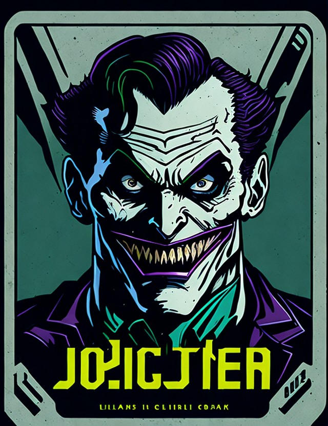 The Joker Trading Card by interlinkedai on DeviantArt
