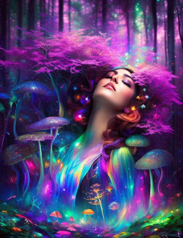 Mushroom Rave by interlinkedai on DeviantArt