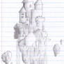 Notebook: Floating Castle