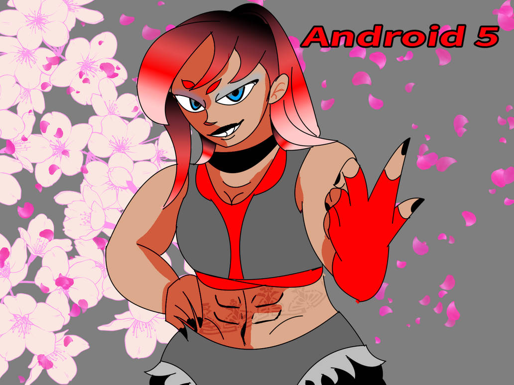 Android 5 (a Red Ribbon army Android oc) by Justadorkablem3 on DeviantArt