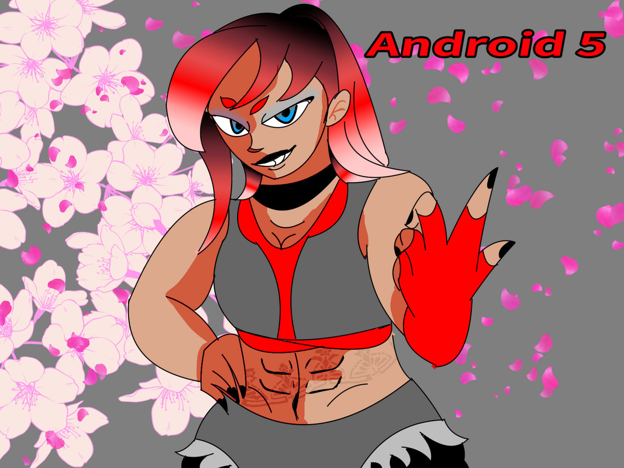 Android 5 (a Red Ribbon army Android oc) by Justadorkablem3 on DeviantArt