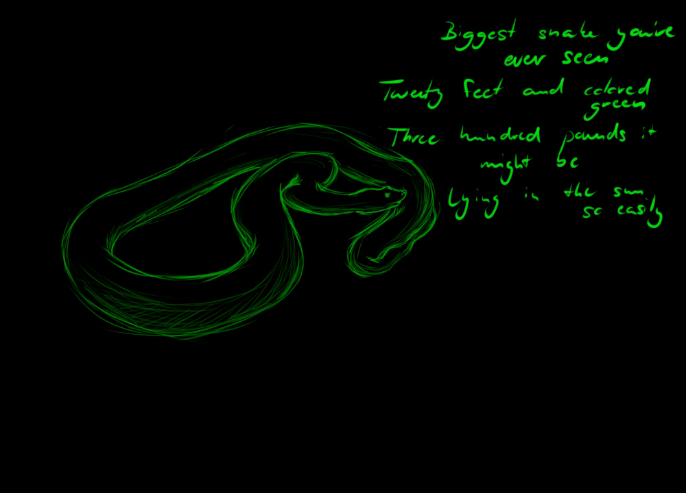 Green anaconda