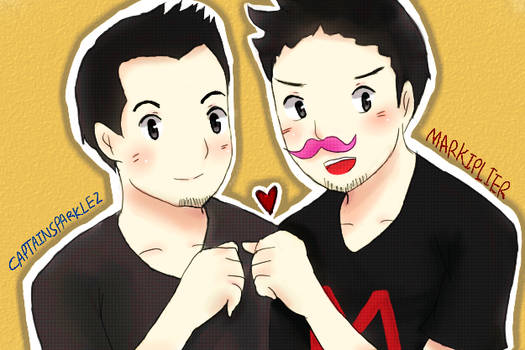 Markiplier+CaptainSparklez