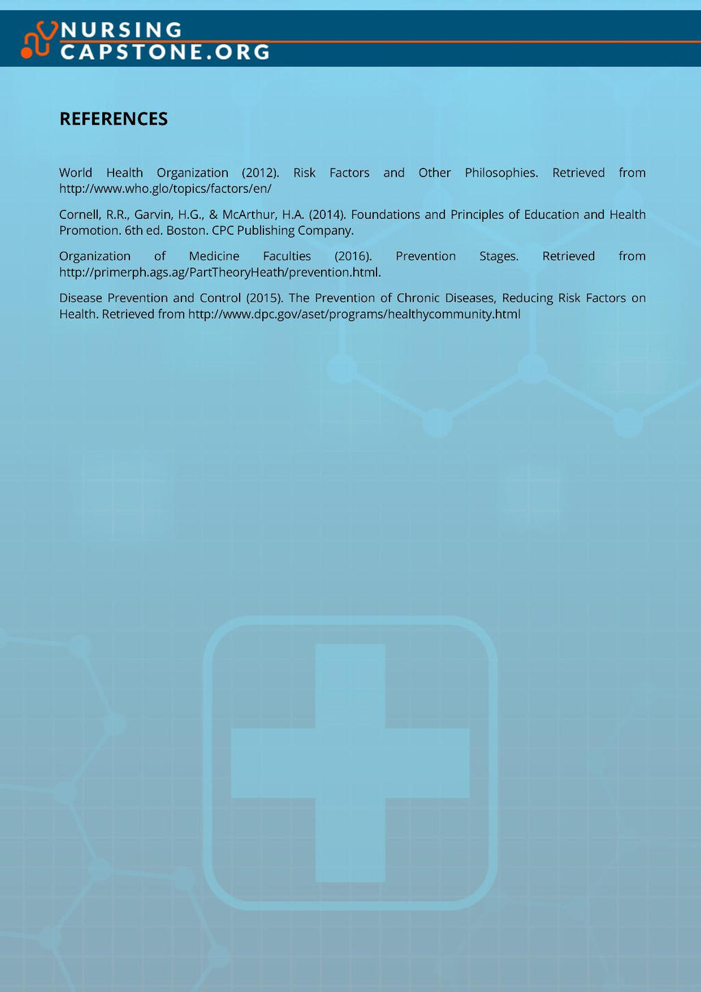 Nursing Capstone Paper Sample by CapstoneNursing on DeviantArt
