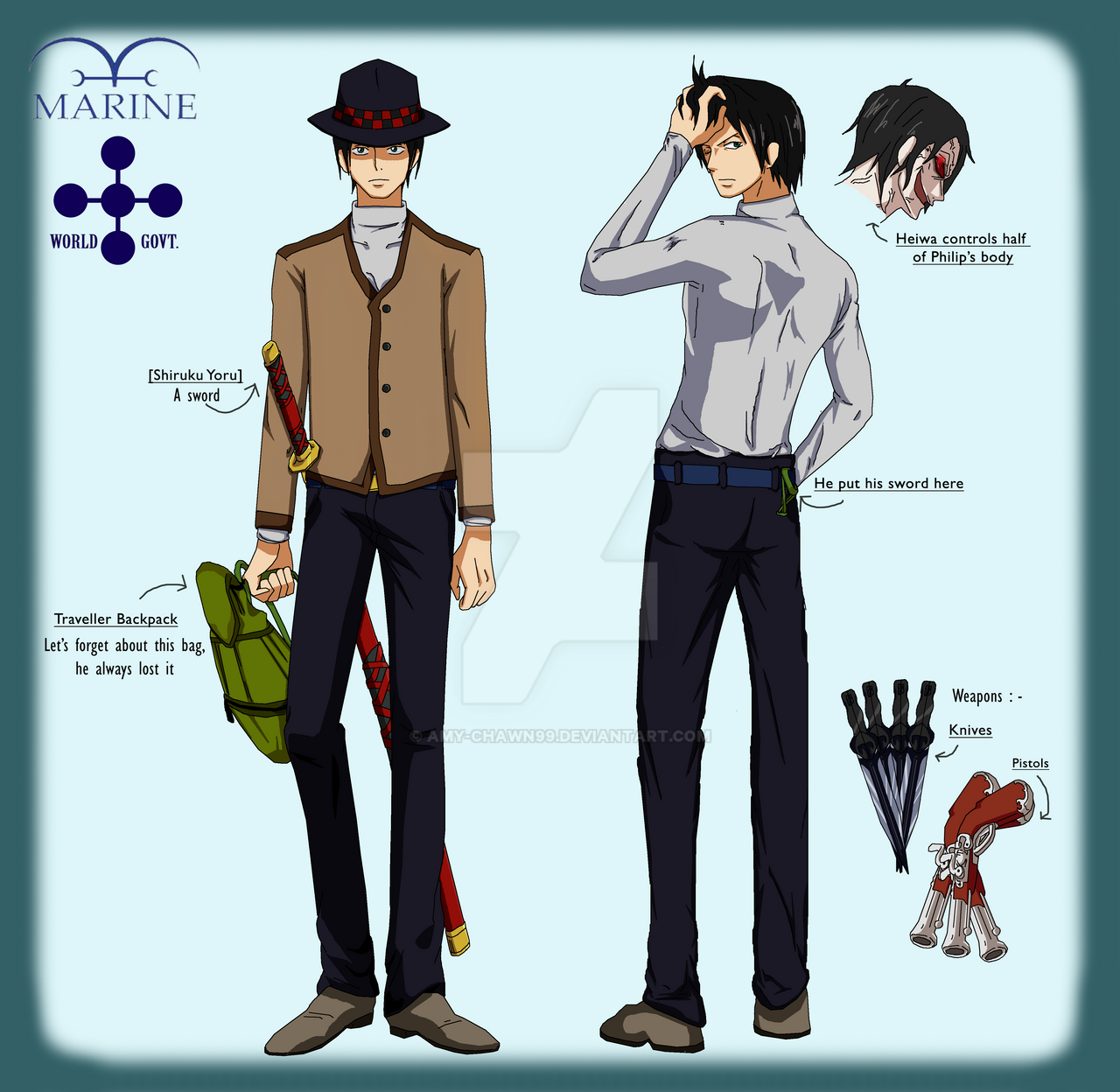 One Piece Oc Heiwazie Philip Pre Timeskip By Amy Chawn99 On Deviantart One Piece Oc Heiwazie Philip Pre Timeskip By Amy Chawn99 On Deviantart