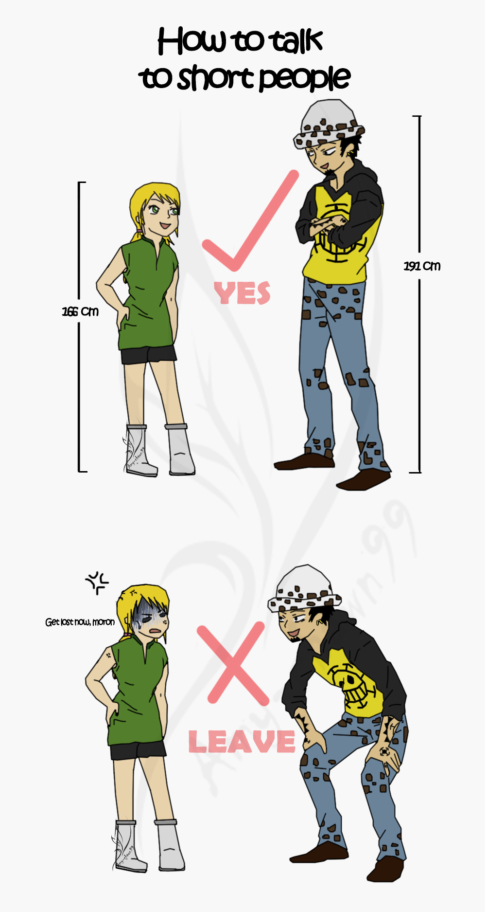 OP OC : How To Talk To Short People