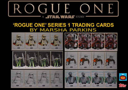 Rogue One offical Topps sketch cards page 4