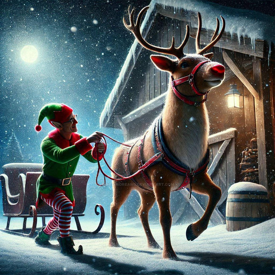 Rudolph by DazedDreams on DeviantArt