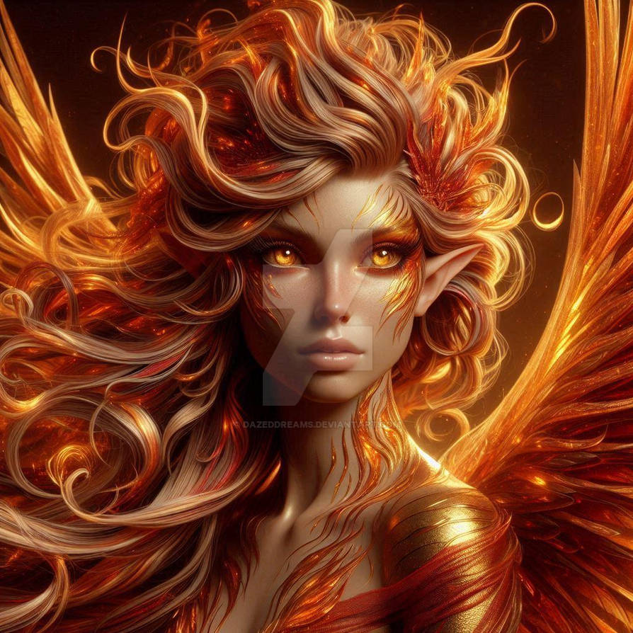 Fiery Fairy - Part 2 by DazedDreams on DeviantArt