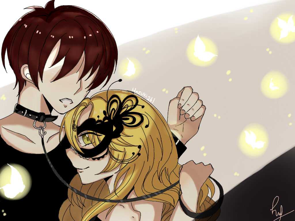 Male Mc And Rika Mystic Messenger Fanart By Hizaki261 On Deviantart