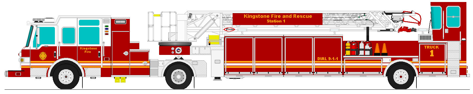 Kingstone Fire and Rescue Truck 1 by PortalStar41 on DeviantArt Kingstone Fire and Rescue Truck 1 by PortalStar41 on DeviantArt