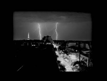 Lightning over Paris...