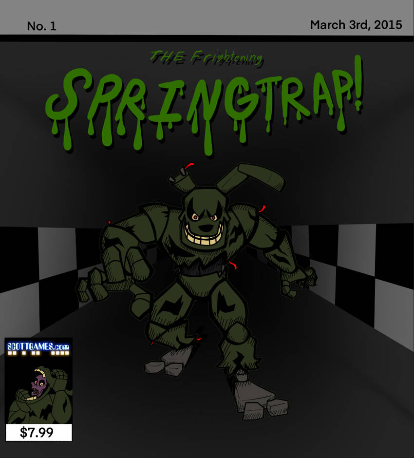 Spring Trap Angst The Frightening SPRINGTRAP by Shuacraft on DeviantArt