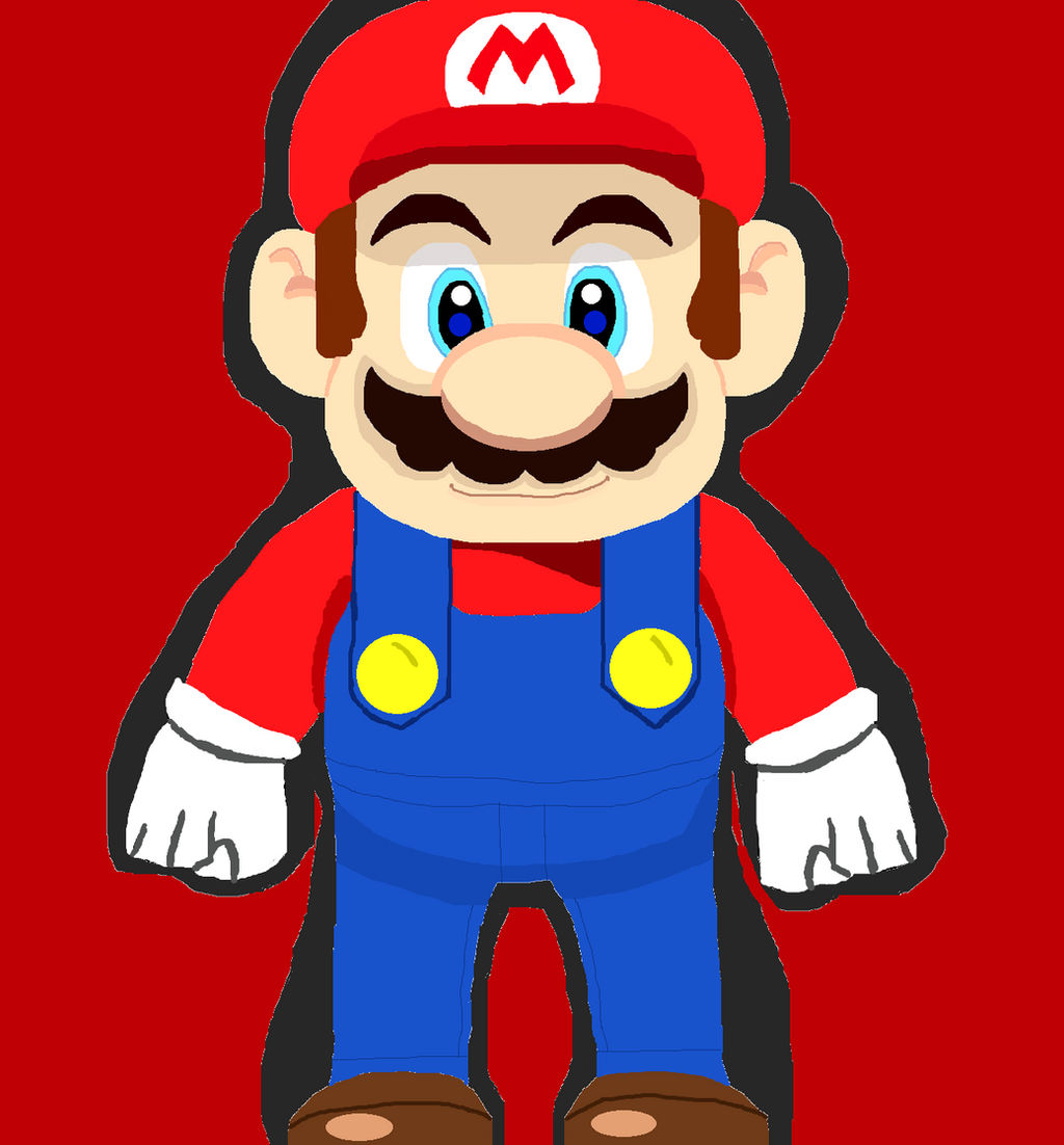 Mario Front Deviantart Mario by OhYeAhWARIOtiME1 on DeviantArt