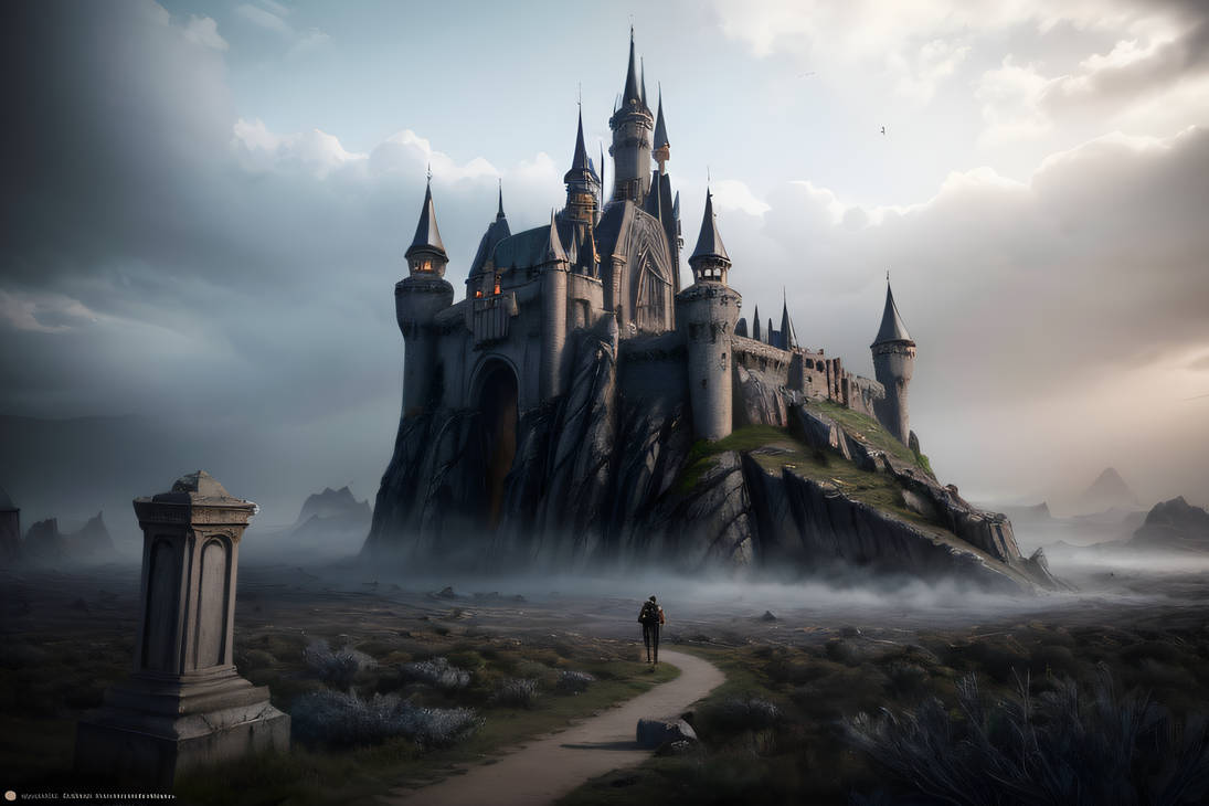 Sentient Castle Castle_001 by Digital-Sennin on DeviantArt