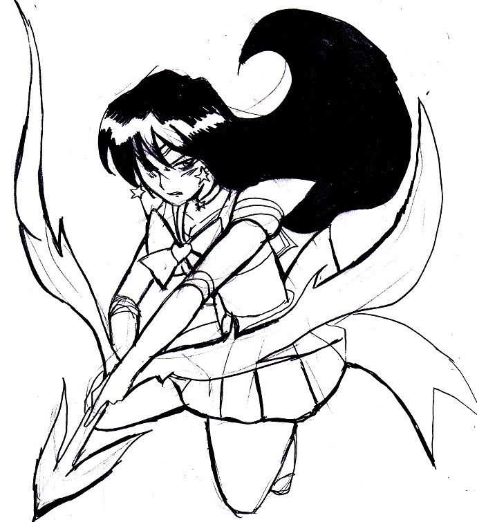 Sailor Mars sketch