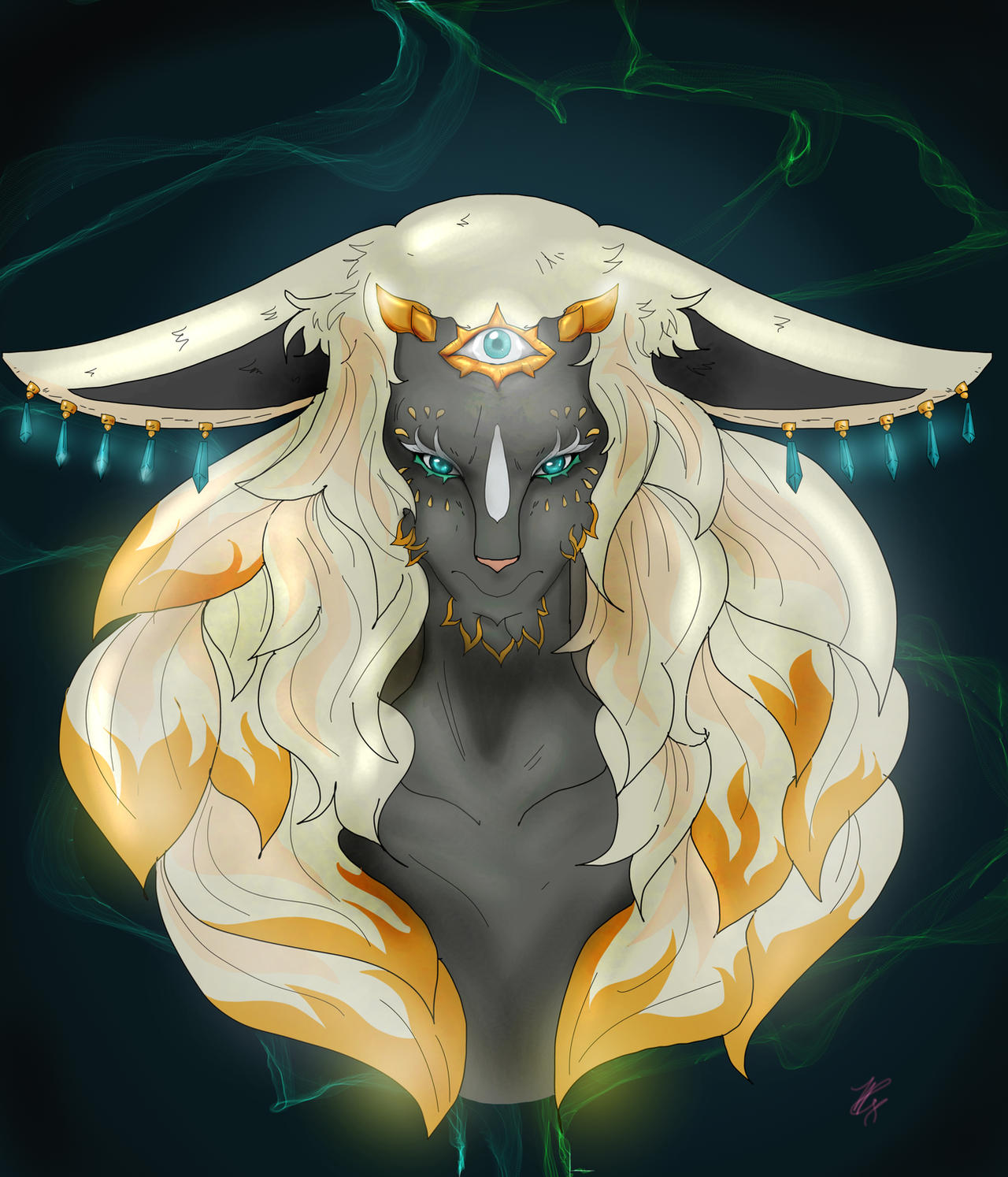 Rauru from zelda tears of the kingdom by WolffangComics on DeviantArt