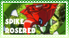Spike Rosered Stamp
