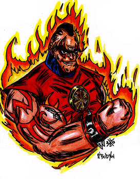 Firechief the Flaming Strongman