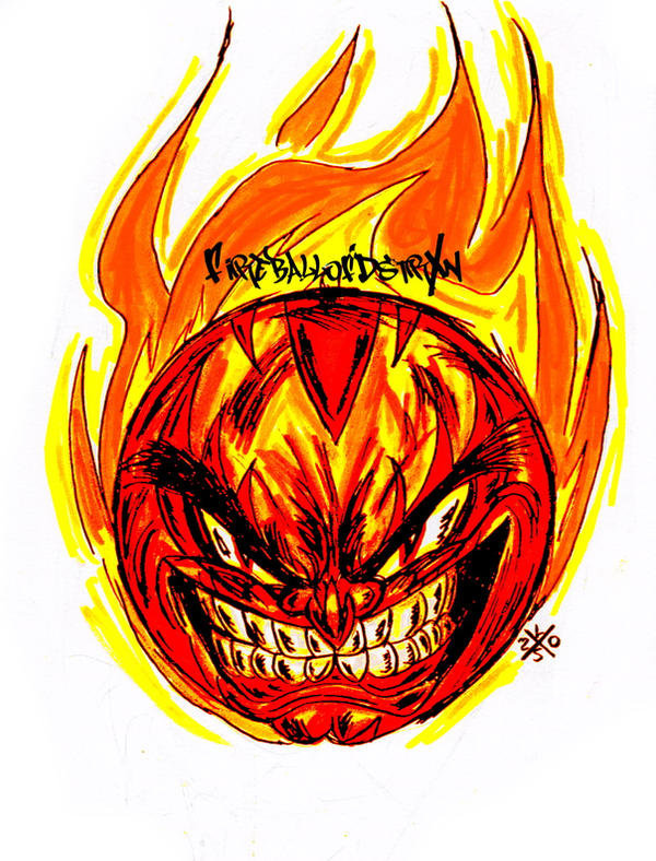 Fourth Official Fireball Mascot by FireballofDstrXn on DeviantArt