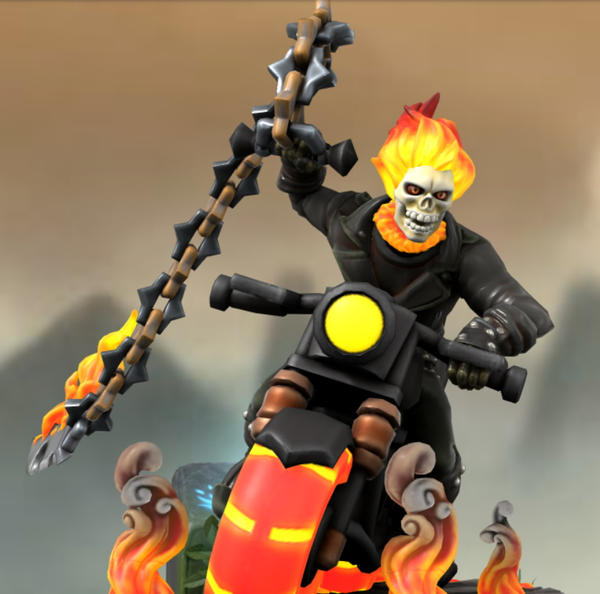 Hero Forge Ghost Rider by FireballofDstrXn on DeviantArt