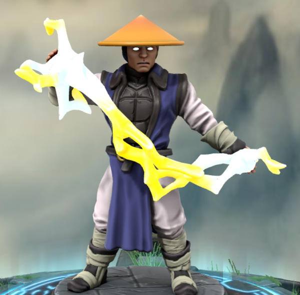 Raiden Hero Forge by FireballofDstrXn on DeviantArt