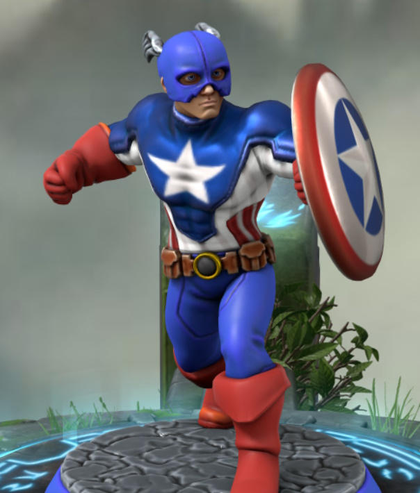 Captain America Hero Forge by FireballofDstrXn on DeviantArt