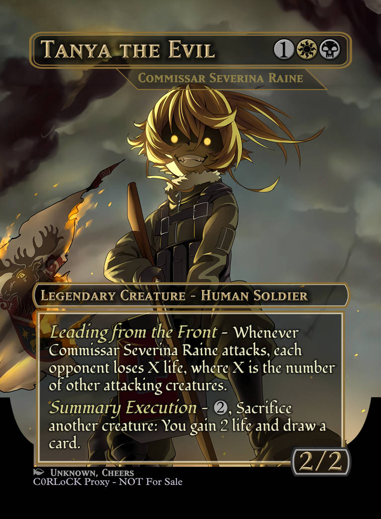 Tanya the Evil - Commissar Severina by C0RLoCK on DeviantArt