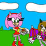 Maki and Amy Rose