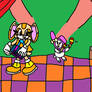 Cream and Melody playing instruments