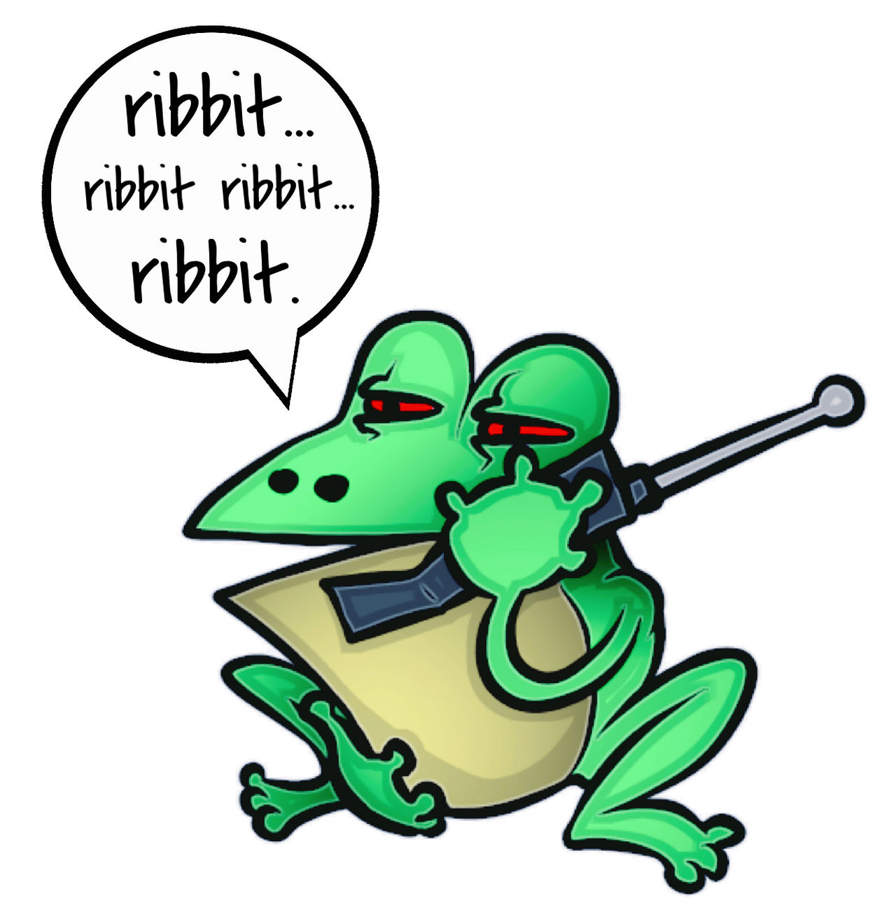 Ribbit by psychojoinmycult on DeviantArt