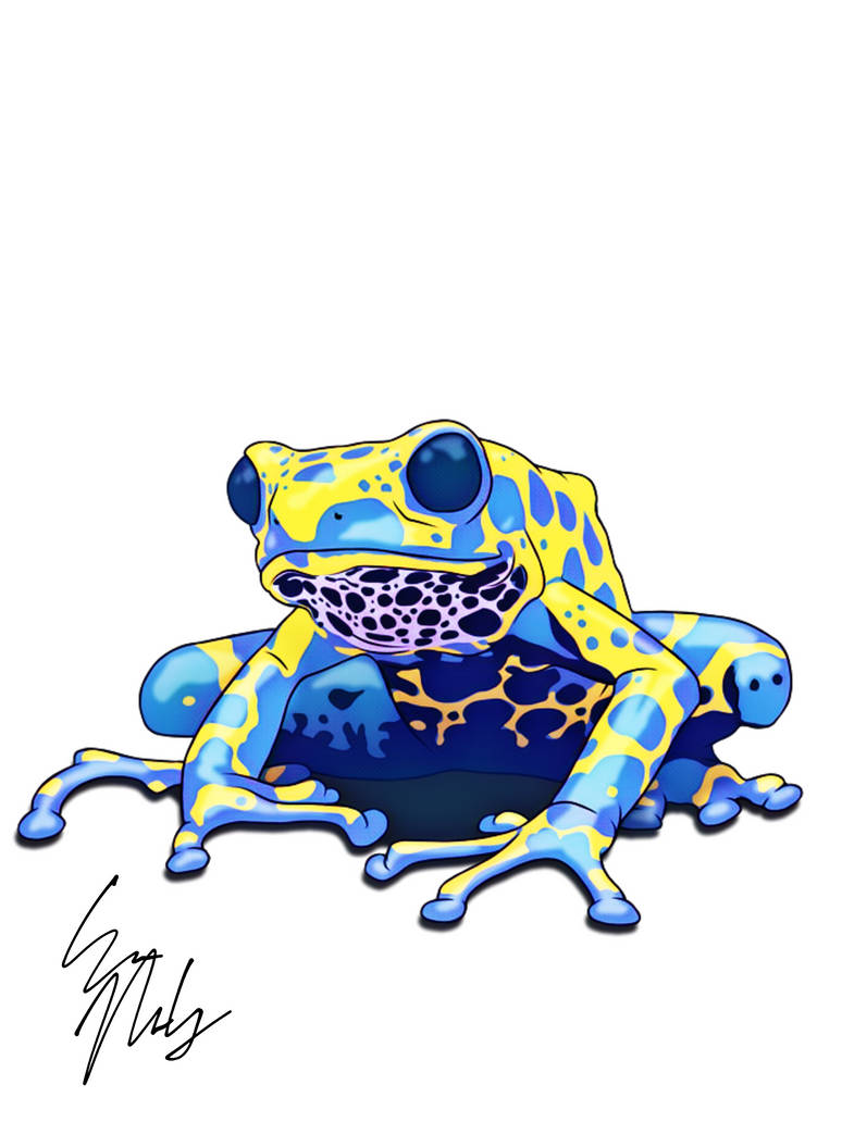 Frog by psychojoinmycult on DeviantArt