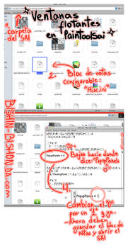 [Tutorial]Ventanas flotantes en paint tool sai