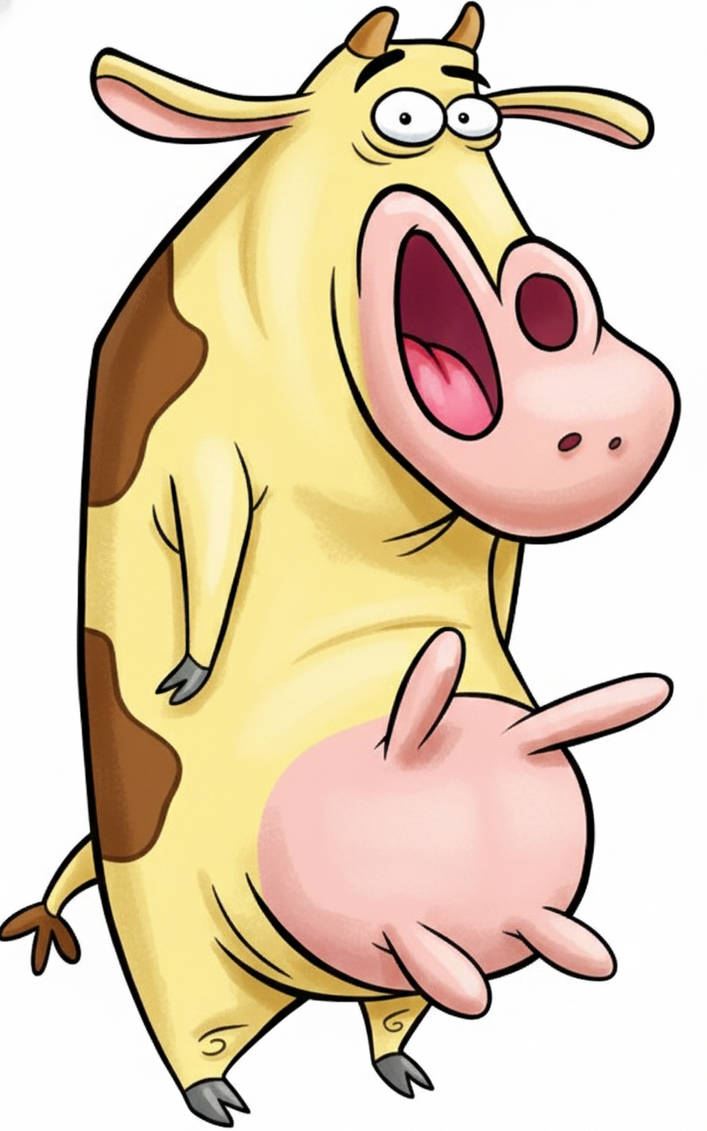 Retared Cows Cow from cow and chicken ai made retarded by ZyereEspinosa1128 on ...