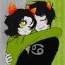 Karkat X Nepeta .:COLORED:.