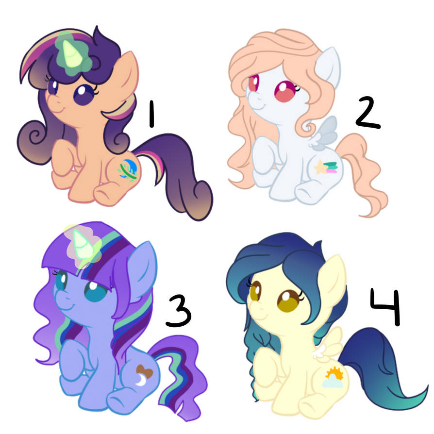 Pony Auction (2/3 OPEN) by PaperKoalas