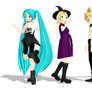 MMD Newcomers - Halloween Miku, Rin, and Len